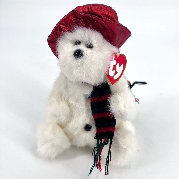 Ty Beanie Holiday North Bear Christmas 1993 - Picture 1 of 7